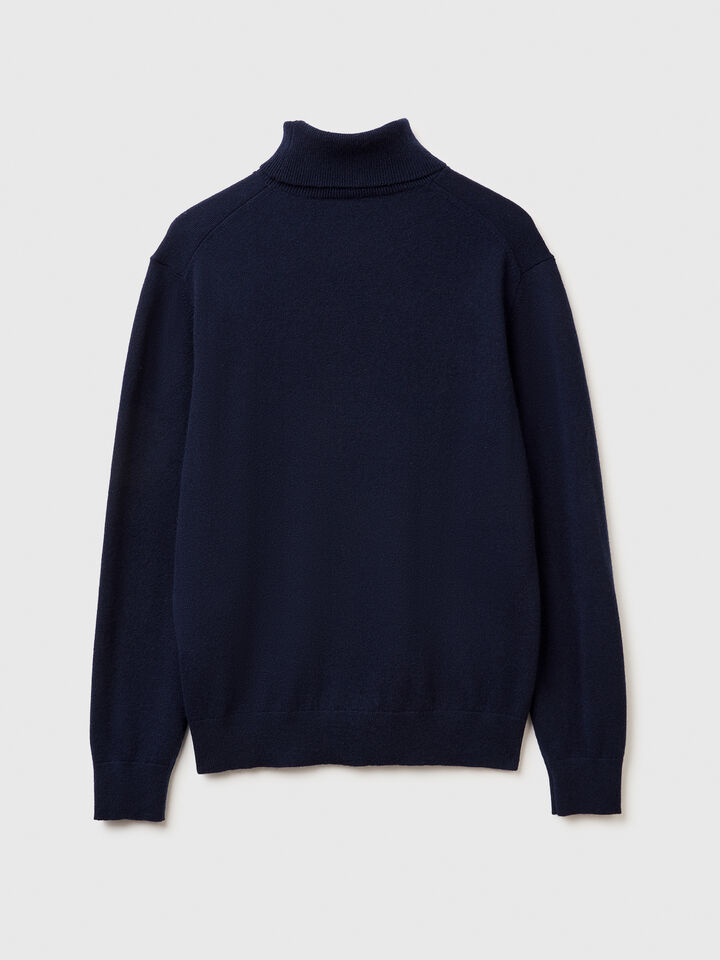 TURTLE NECK SWEATER Men image number 5